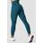 ICANIWILL Define Seamless Scrunch Tights, Dark Teal
