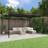 vidaXL Pergola With Retractable Roof Anthracite 395x292x230 cm