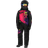 FXR Helium Monosuit Youth One Piece Snowmobile Suit - Black/Pink