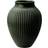 Knabstrup Keramik Fluted Dark Green Vas 27cm