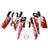 Shatchi 8Pcs Halloween Bloody Weapons Garland 8ft Bunting Banner Horror Props