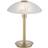 Paul Neuhaus Enova Matt Brass/White Bordslampa 28cm