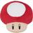 Super Mario 1UP Nintendo Together Plush Super Mario Super Mushroom 16cm