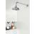 GoodHome GoodHome Plain White Matt Ceramic Wall Tile, Pack Of 8, L600mm W200mm