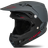 Fly Racing Formula CC Crosshjälm - Mattgrå Svart