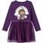 Name It Orbiri Gabby LS Tulle Dress - Plum (13227963)