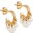 ENAMEL Copenhagen Astrid 18kt Gold Earrings - Pearl