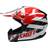 Shot Pulse Revenge Helmet - White/Red/Black Adult