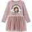 Name It Orbiri Gabby LS Tulle Dress - Deauville Mauve (13227963)