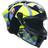 AGV Pista GP RR Soleluna 2022 Full Face Helmet - Black/Neon Yellow/Blue
