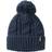 Jack Wolfskin One Size, Night Blue Unisex Pompom Cable Knitted Cosy One Beanie Hat