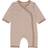 Fixoni Ringel Jumpsuit - Taupe/White