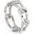 Jane Kønig Medium Space Link Ring - Silver
