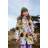 Molo Peace Parkas Retro Flowers Rosa
