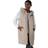Roman Diamond Quilted Hooded Gilet Beige