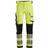 Snickers Workwear 6343 AllroundWork Hi-Vis Stretch Trousers - Hi Vis Yellow/Black