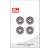 Prym Antik Knap Sølv 16mm 4 stk