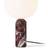 NEW WORKS. Kizu Table Lamp Small Rosso Levanto Marble Bordslampa