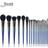 Jessup Makeup Brushes Set - Royal Blue
