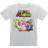 Super Mario Kid's Characters T-Shirt - Mottled Grey