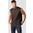ICANIWILL Stride Sleeveless T-shirt Men Charcoal