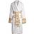 Versace Unisex Barocco Sleeve Robe - White