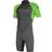 O'Neill 2023 Mens Reactor II 2mm Back Zip Shorty Wetsuit Graphi