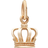 Siersbøl Crown Charm - Gold