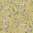 Holden Decor Floral Bird Trail Ochre Wallpaper 10.05m x 53cm