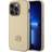 Guess iPhone 15 Pro Max Cover Metal Logo Strass Guld