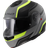 LS2 FF908 Strobe II Monza Helmet - Matt Black/Grey/Yellow
