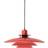 Belid Primus Glossy Red/Matte Black Pendant Lamp ∅ 43cm