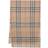 Burberry Wide Check Wool Silk Scarf - Beige