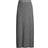 Misook Bias Soft Knit Maxi A Line Skirt - New Ivory/Black