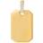 Siersbøl Square Pendant - Gold/Transparent