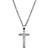 Lucléon Cross Necklace - Silver