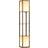 Homcom Shelf with Floor Lamp