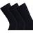 JBS ProActive 3-pak bambus strømper, Sort 44-47