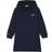 Lacoste Girl's Cotton Fleece Sweatshirt Dress - Blue