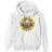 Guns N' Roses Classic Logo Hoodie White