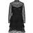 Y.A.S Alberta LS New Lace Dress - Black