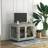 Pawhut Dog Crate Furniture, Dog Crate End Soft Double Door