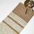Homescapes Recycled Handwoven Stripe X Brown