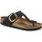 Birkenstock Gizeh Big Buckle Nubuk Leather - Black