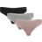 Hummel Juno Seamless Thong 3-pack - Ash Rose/Black/Paloma