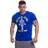 Golds Gym Unisex's Muscle Joe T-Shirt-Royal