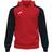 Joma Academy IV Zip Hoodie Jacket Red/Black