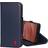 Torro iPhone 15 Pro Max Leather Wallet Case with Stand Function Navy Blue