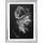 Single Black Jewelled Pirouette Black Framed Art 57x77cm