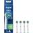 Oral-B CrossAction White Toothbrush Head Pack of 4 Counts